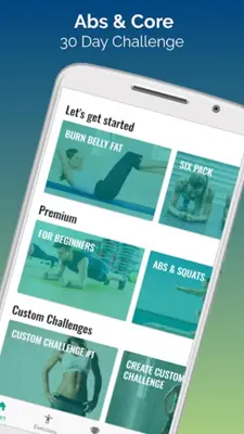 30 Day Ab Challenge android App screenshot 9