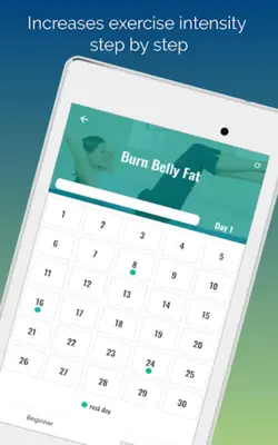 30 Day Ab Challenge android App screenshot 3