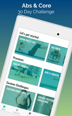 30 Day Ab Challenge android App screenshot 4