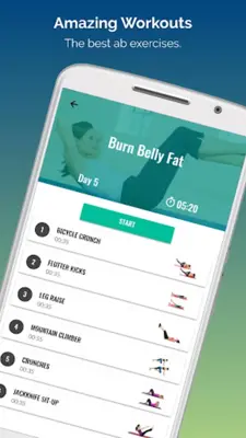 30 Day Ab Challenge android App screenshot 5