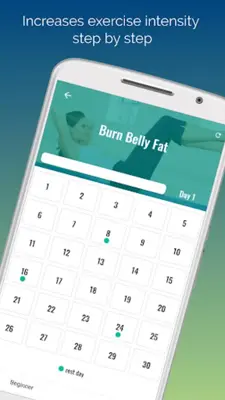 30 Day Ab Challenge android App screenshot 8